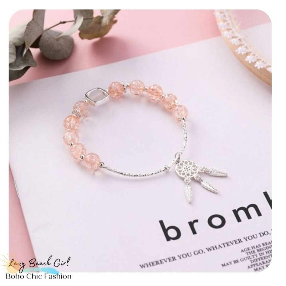 Beautiful Beaded Dream Catcher Bracelet